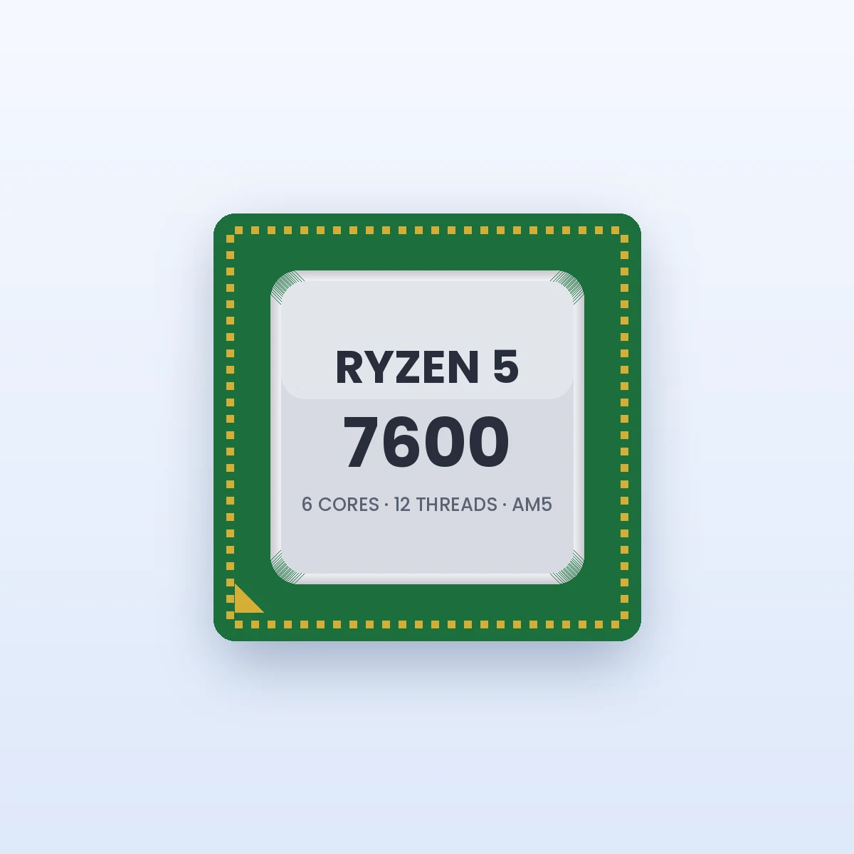 AMD Ryzen 5 7600 BOX — პროცესორი